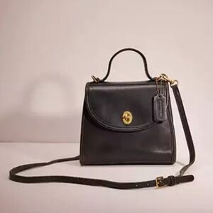 Vintage Coach Regina Bag - black